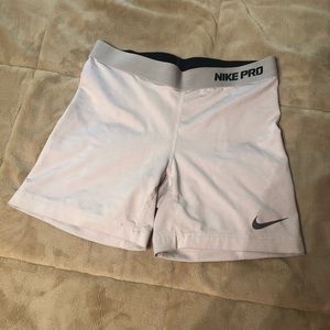 Nike pro compression shorts
